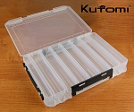 Коробка KUTOMI двухсторонняя прозрач. 7+7отд. 26*18*5